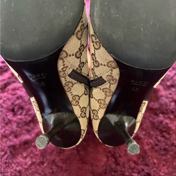 Gucci Monogram Boots - Picture 8 of 9